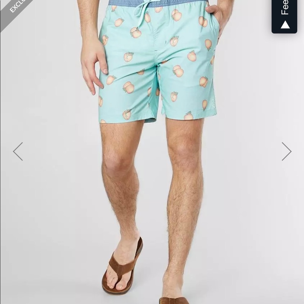 Valor peaches hybrid boardshort size Small